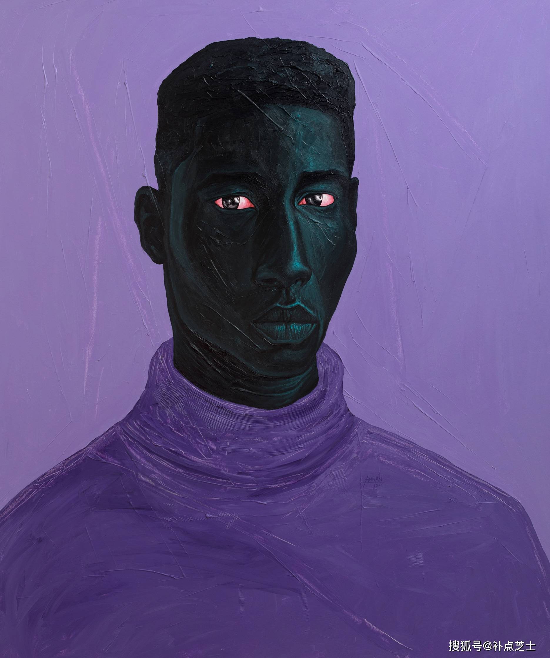 大胆,明亮的色彩,并借助它们将画作中的主题人物与背景空间区分开来