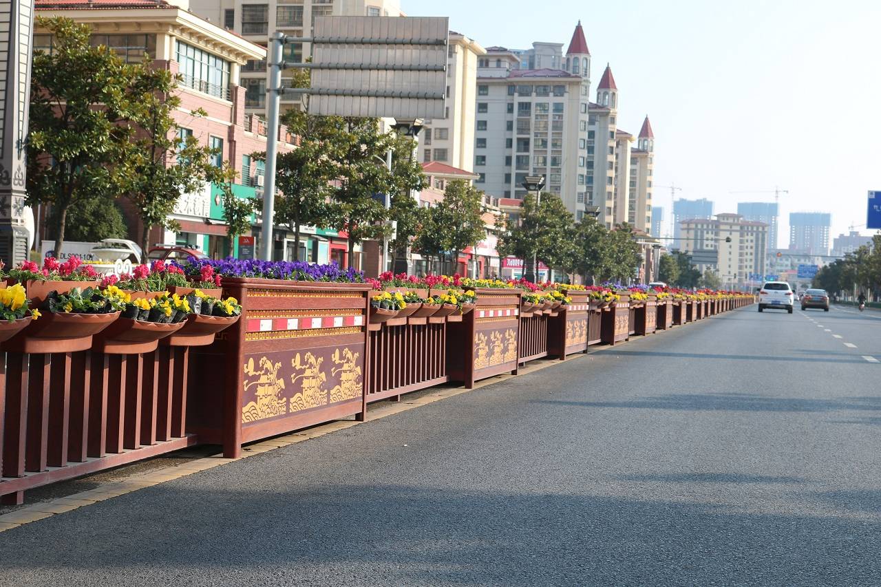 文化赋能 大美湾里——江西省南昌市湾里长城花箱