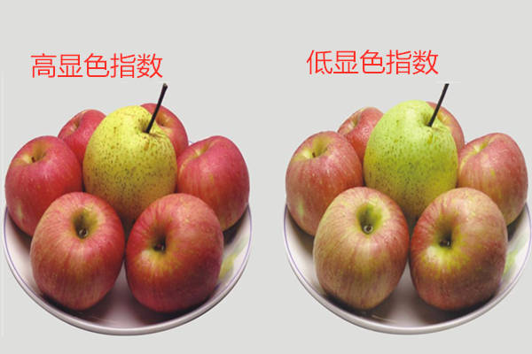 标准光源的显色指数及ra值的范围