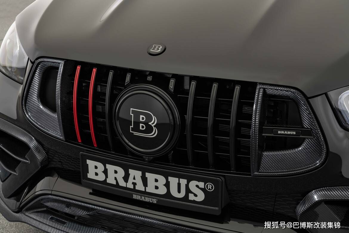 新車發佈狂暴的運動型超級跑車全新奔馳gle改裝brabus800