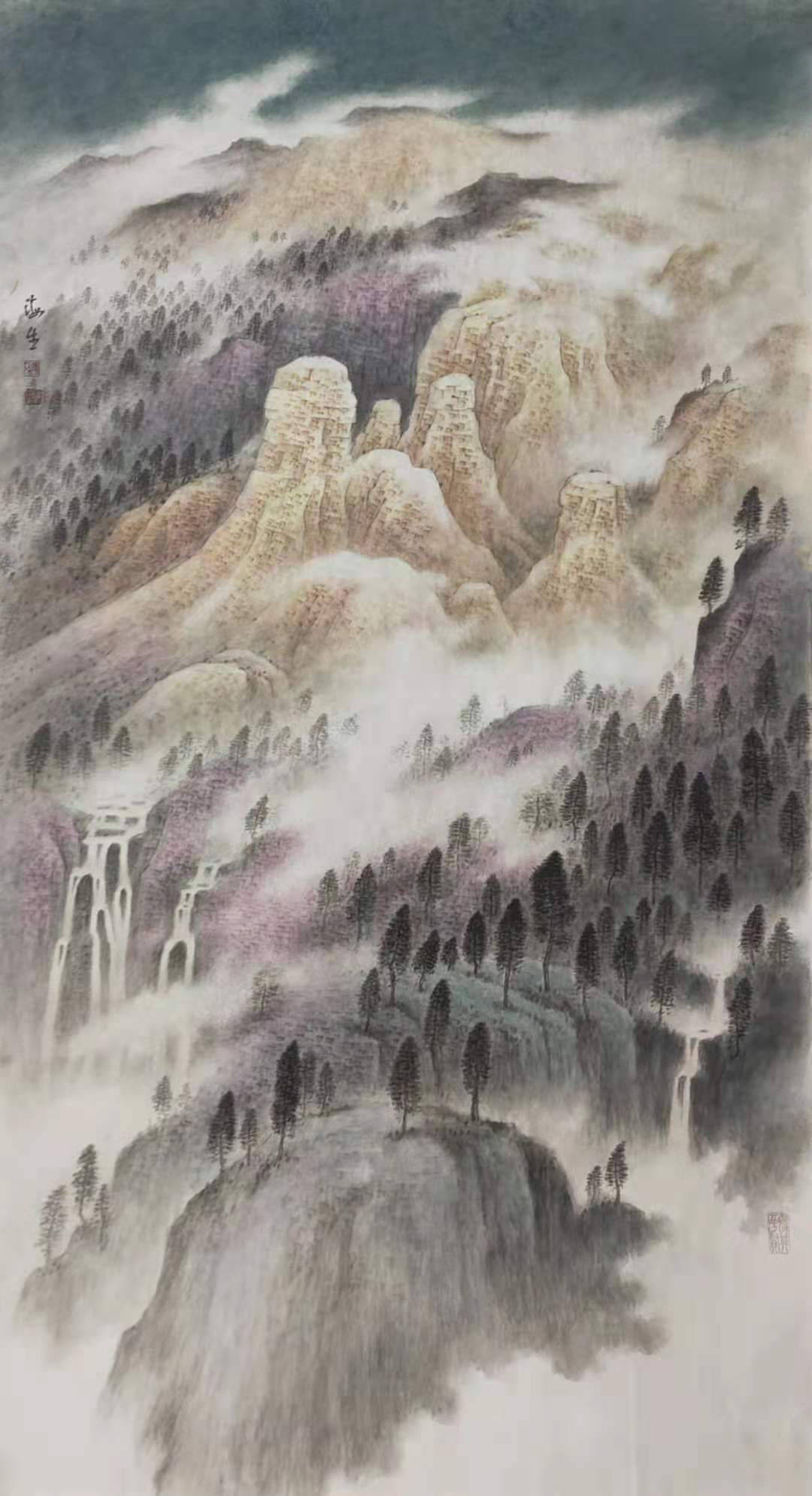 荣宝斋推荐艺术家——李海生作品欣赏