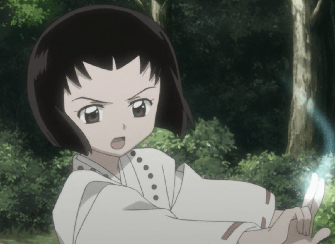 原创畅聊犬夜叉第五十二期瞳子被奈落侵扰十五年的巫女