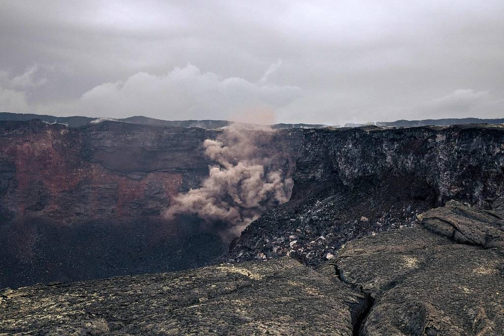 刚果火山爆发图片