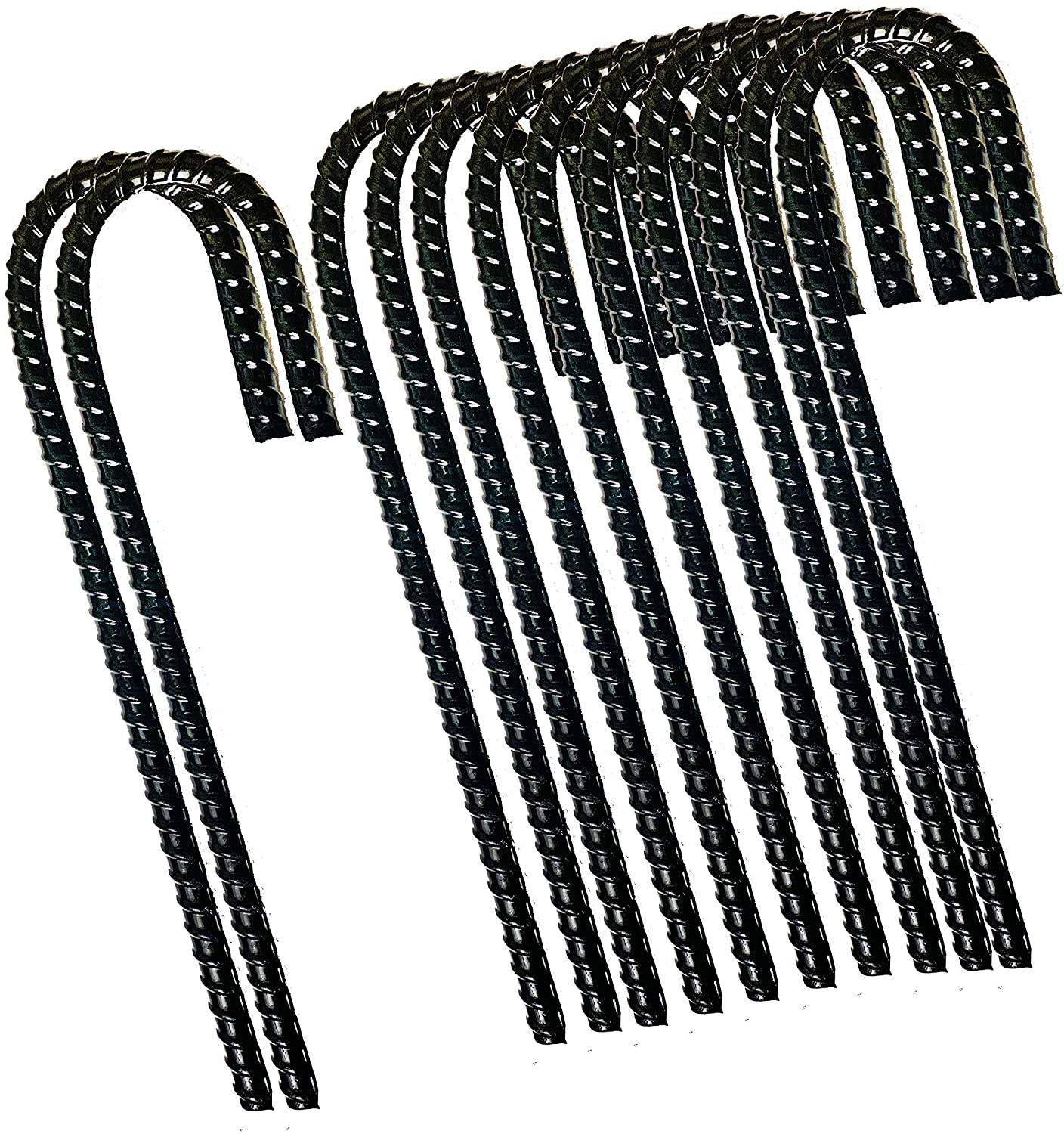 帐篷u型钉蹦床桩防锈银色花园桩子u型钩风桩园艺野营蹦床帐篷钉