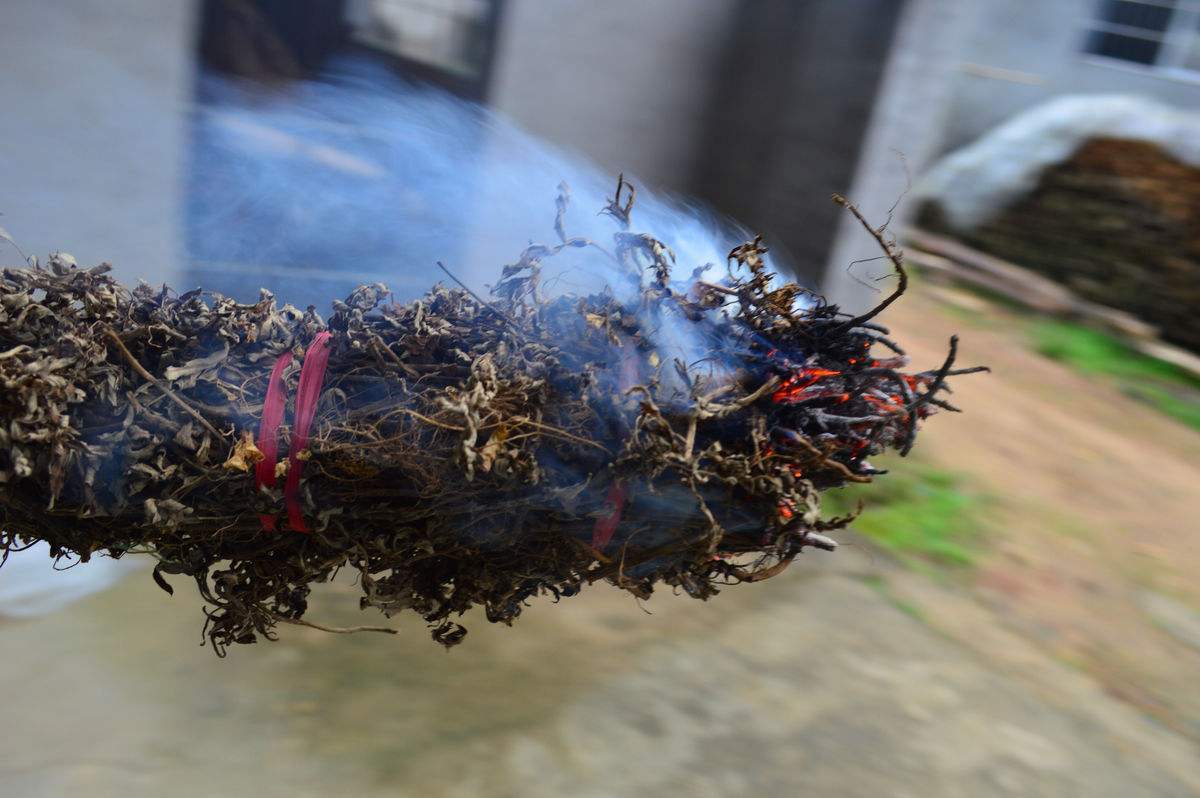 呼吸系统疾病患者不适合在房间内熏艾叶民间普遍认为艾草,菖蒲可以退