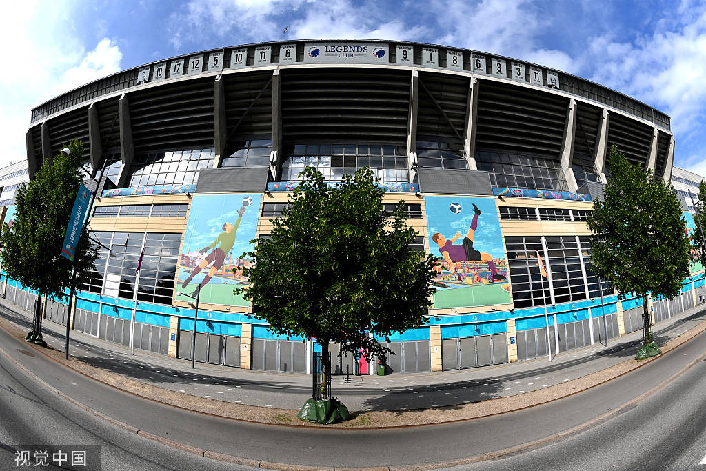 欧洲杯小组赛b组前瞻:迎接首场比赛,丹麦哥本哈根帕肯球场准备就绪