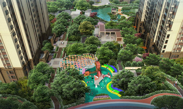 廊坊首开国风悦府环境怎么样小区绿化好不好