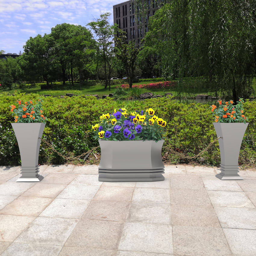 森格物芳华系列商业街pvc花箱