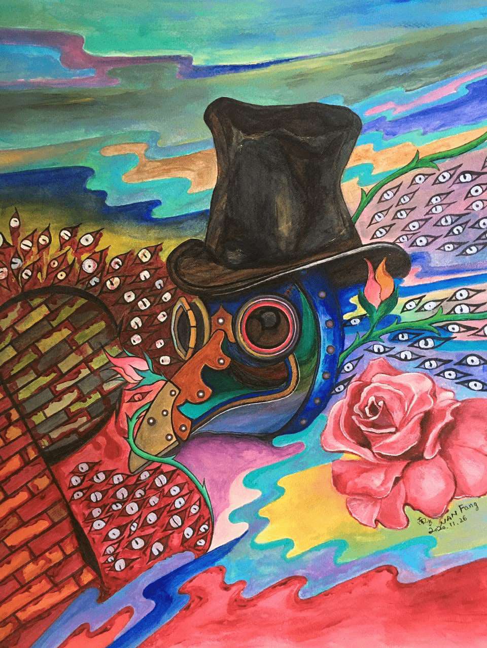 旅法画家南方fangnan