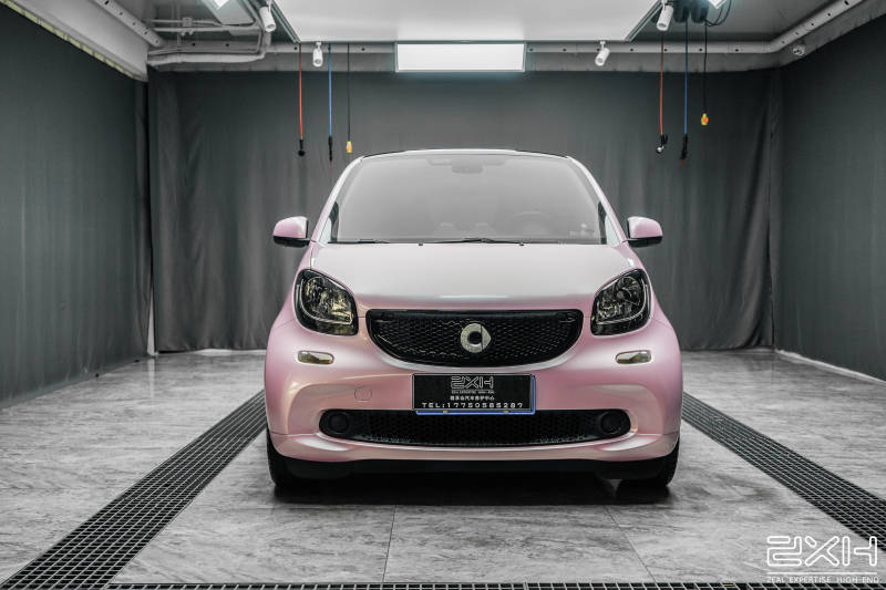 厦门尊享会 奔驰smart贴改色膜案例分享