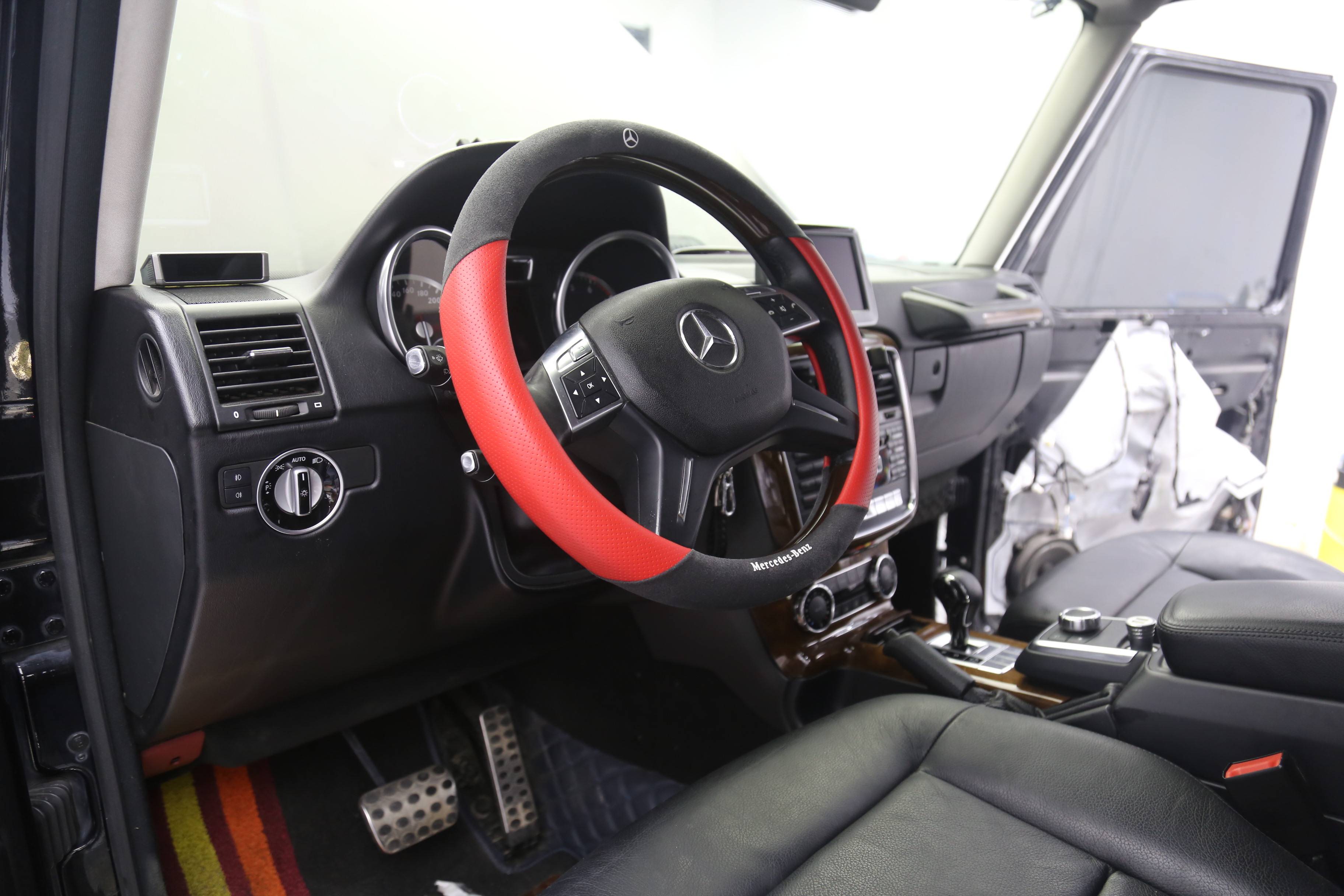 激流勇进奋力向前奔驰大g内饰升级包覆爱马仕橙星空顶