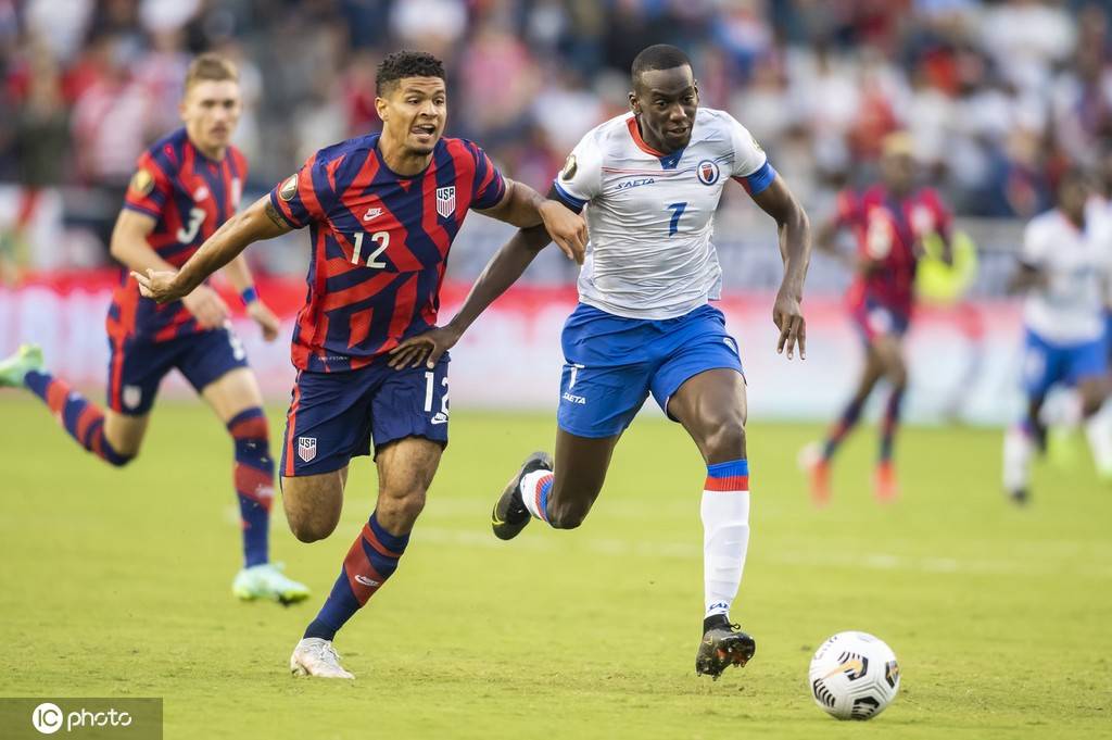 2021金杯赛小组赛b组:美国1-0海地