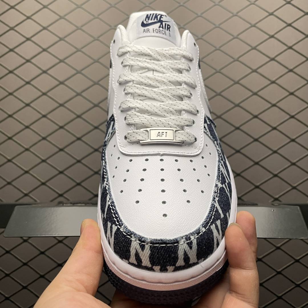 美国|NY榄球洋基队 x Nike Air Force 1 07 LV8"NY"空军一号牛仔NY印花 315122-441