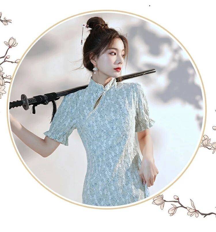 高跟鞋|适合小个子女生的旗袍,让小个子女生也能穿出迷人风情