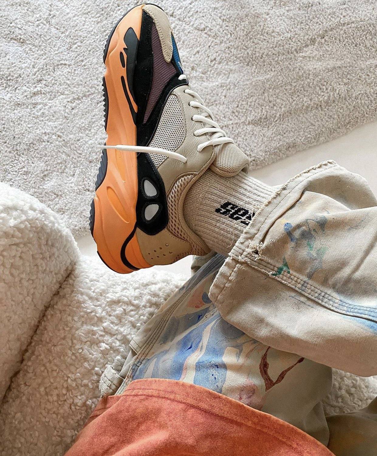 慢跑鞋|侃爷Kanye West x Adidas Yeezy 700 Runner V1 爆米花3M反光慢跑鞋 GW0297?