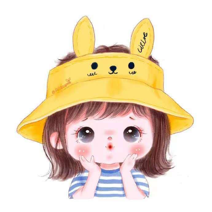 小黄帽女孩表情包图片