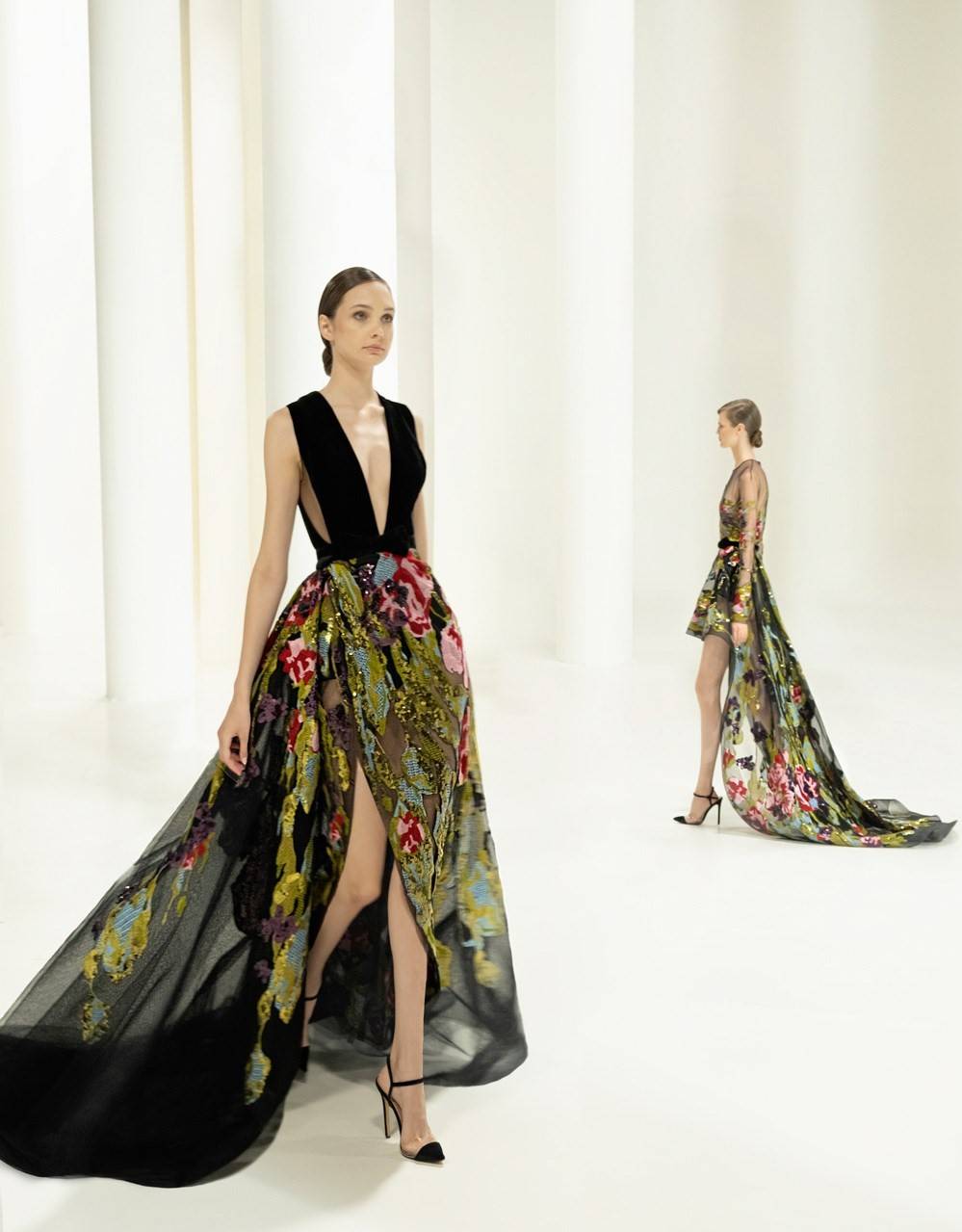 系列|黎巴嫩仙牌 Elie Saab 2021/2022秋冬高级定制系列