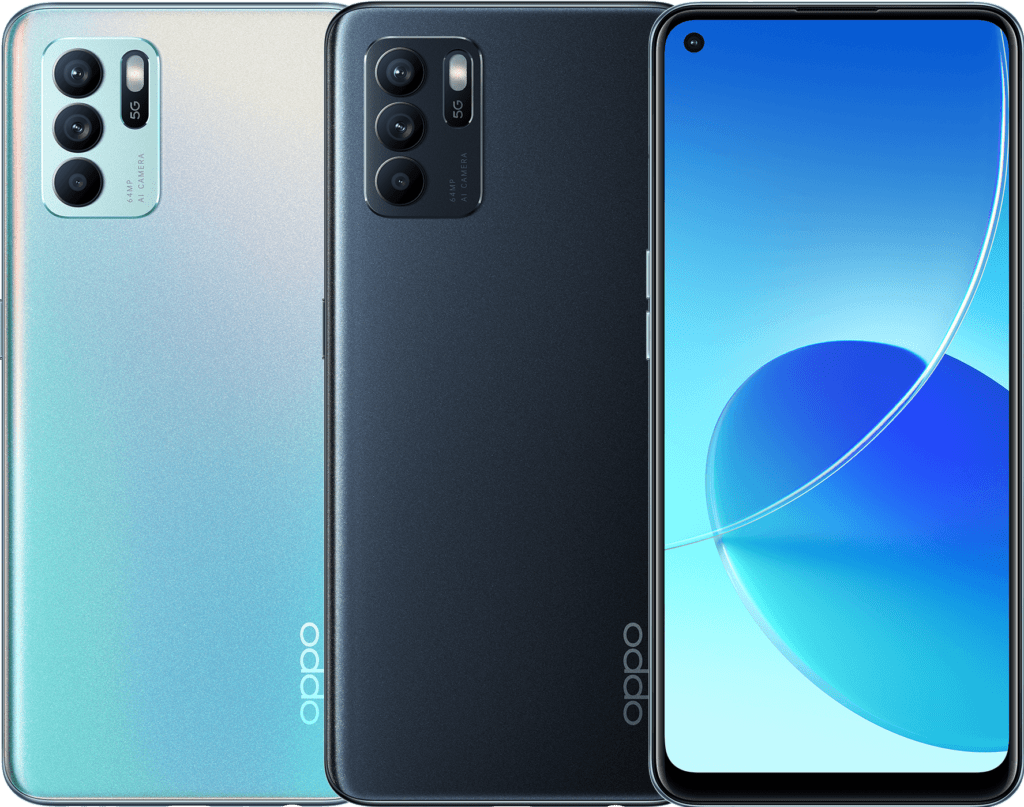 原创2556元opporeno6z正式在泰国发布天玑800u64mp三摄4310mah