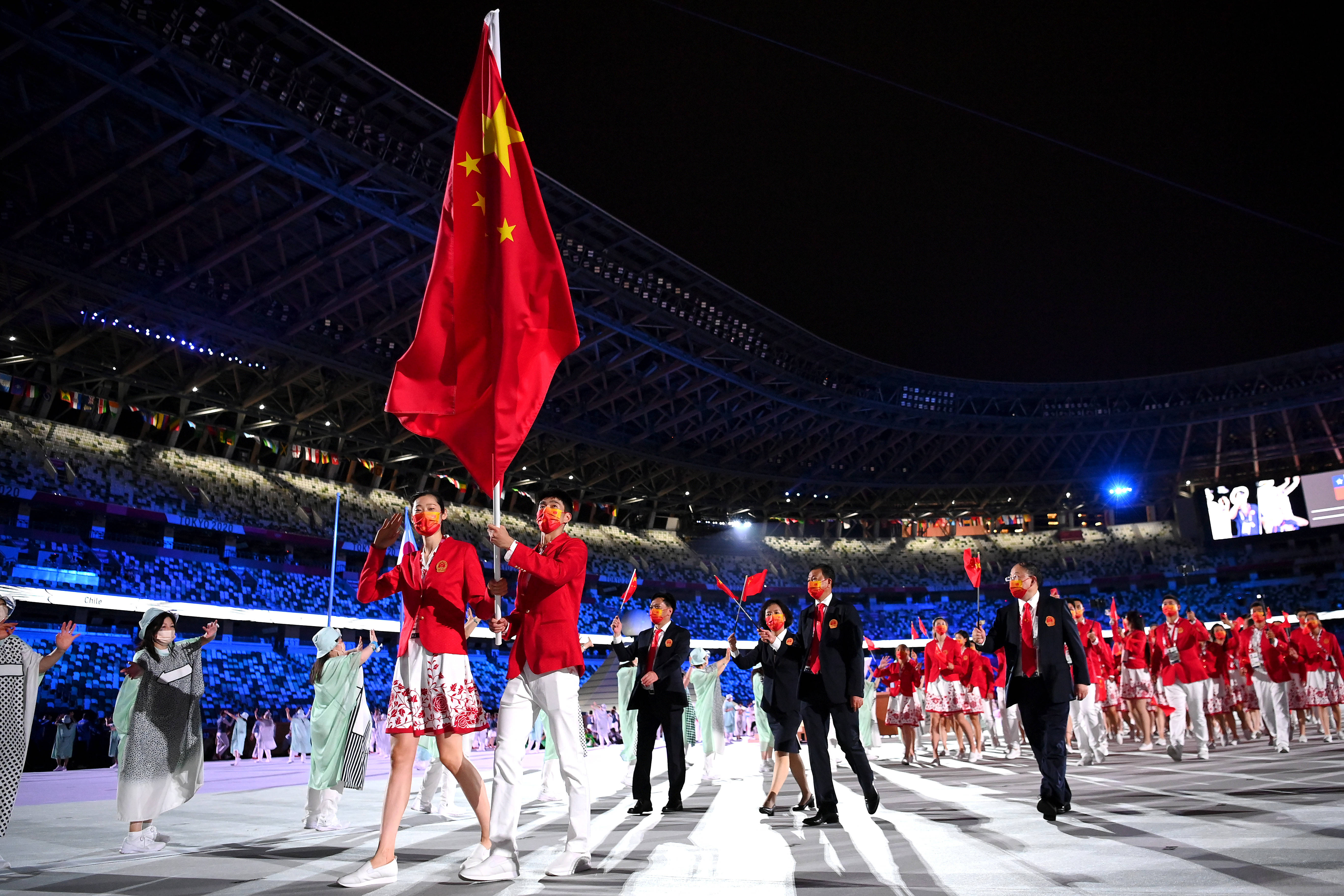 Chinese taekwondo athlete Zhao Shuai savors flag bearer experience - CGTN
