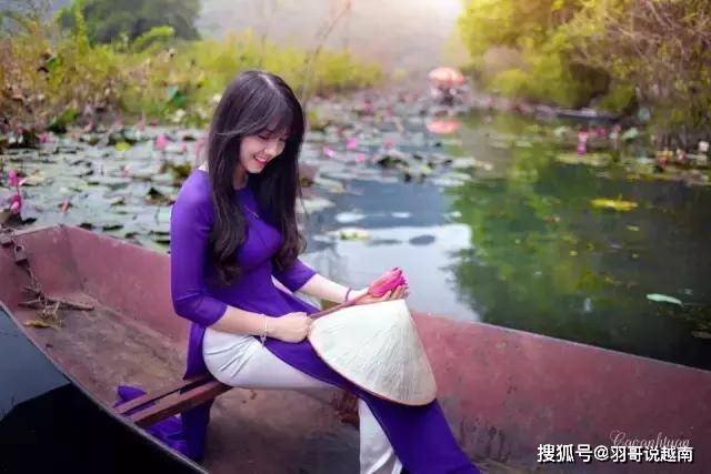 裙子|越南的旗袍美女，就是这么好看，你会忍不住看几眼？