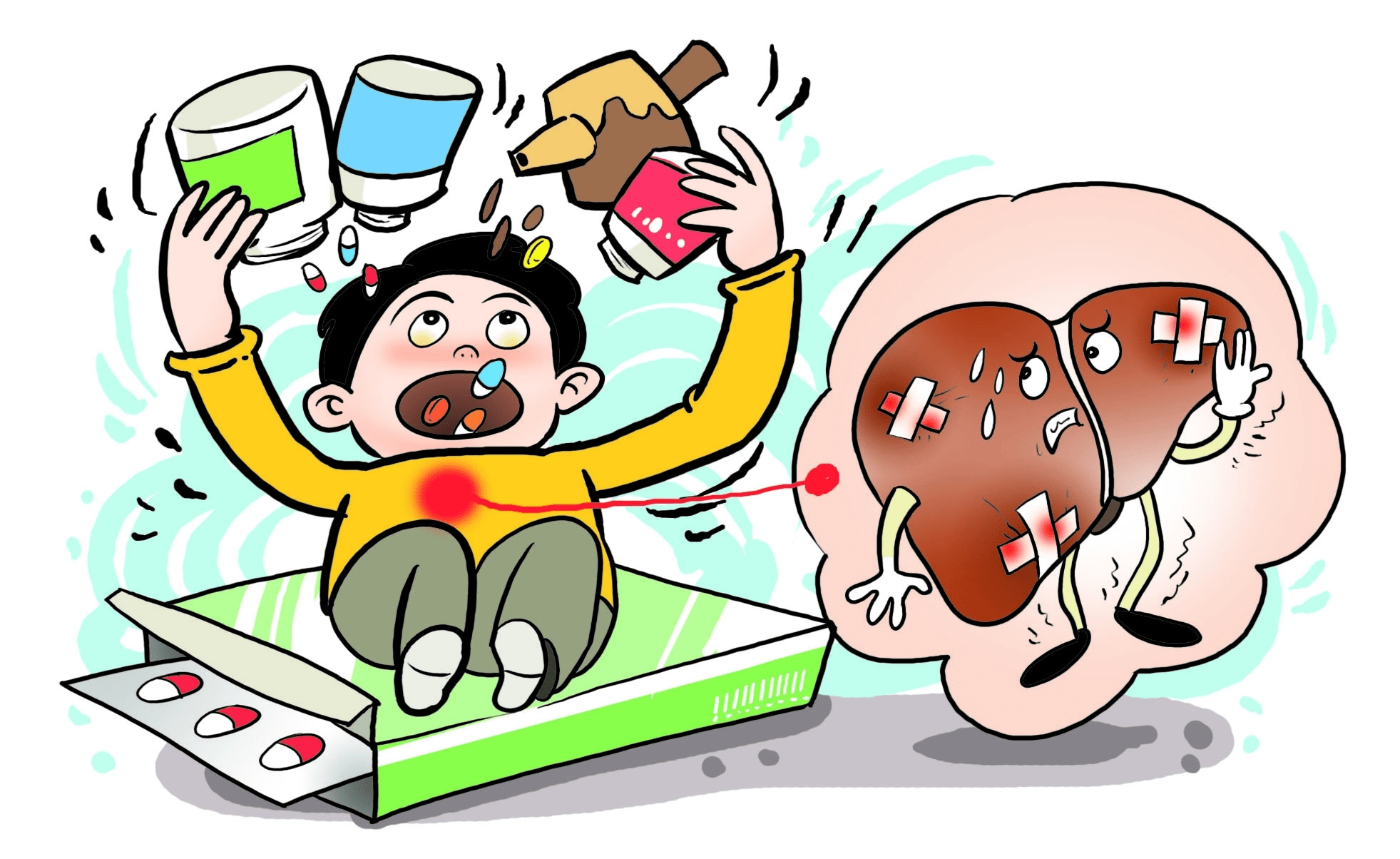 宝宝肝损伤了怎么办