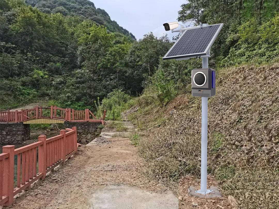 铁路道口太阳能报警器图片