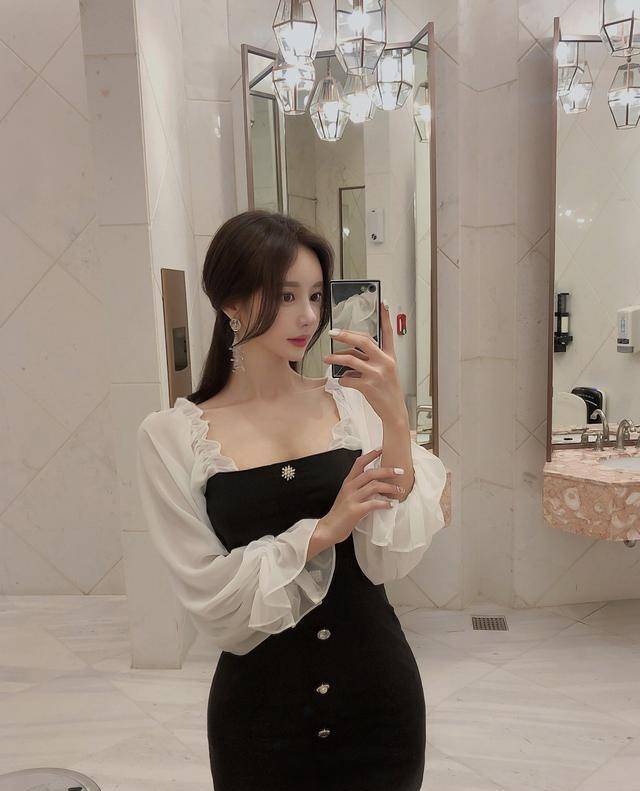 文章|韩模孙允珠日常时尚潮流服装拍摄自拍照集合