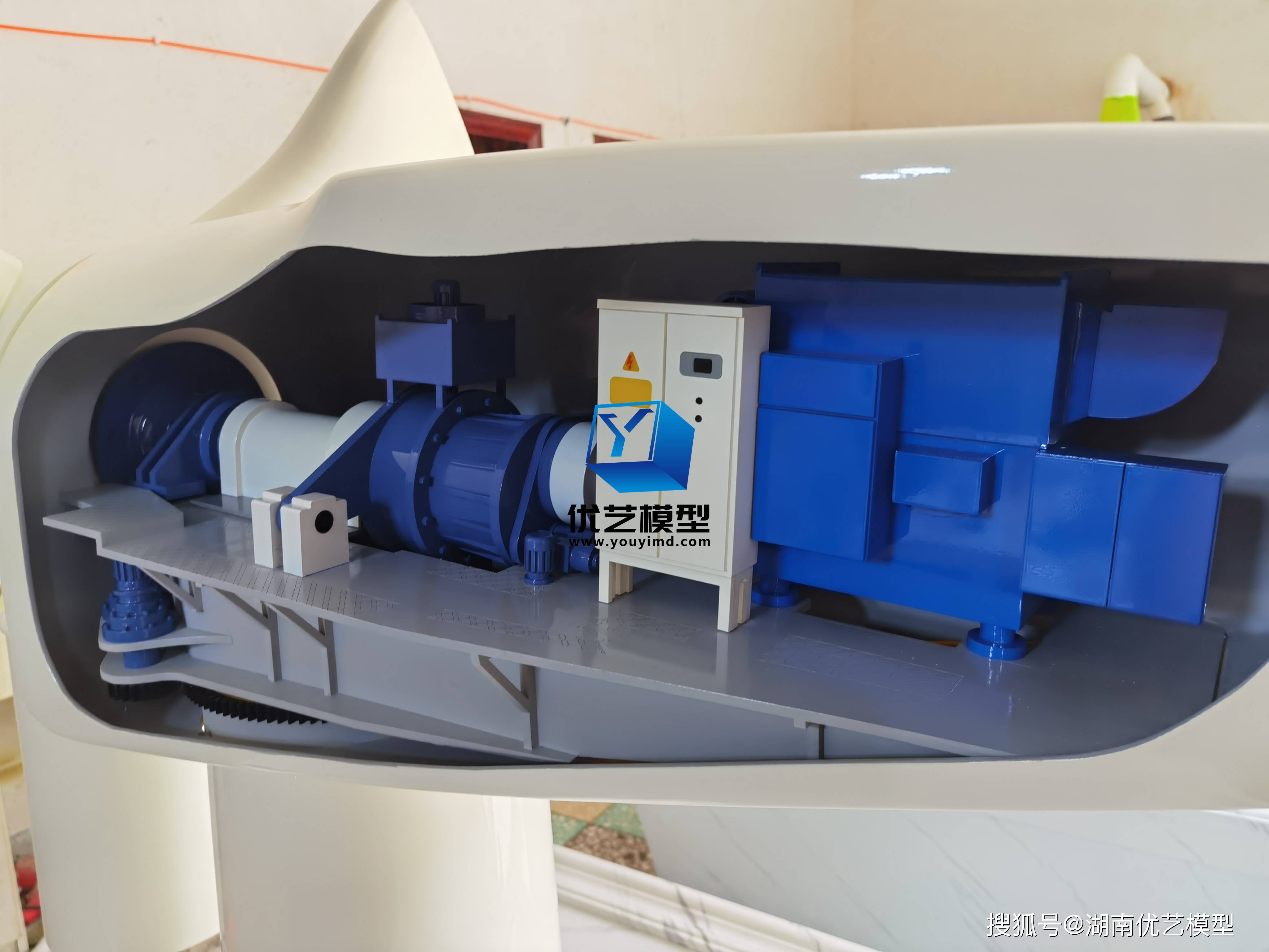 5风力发电机剖面仿真模型