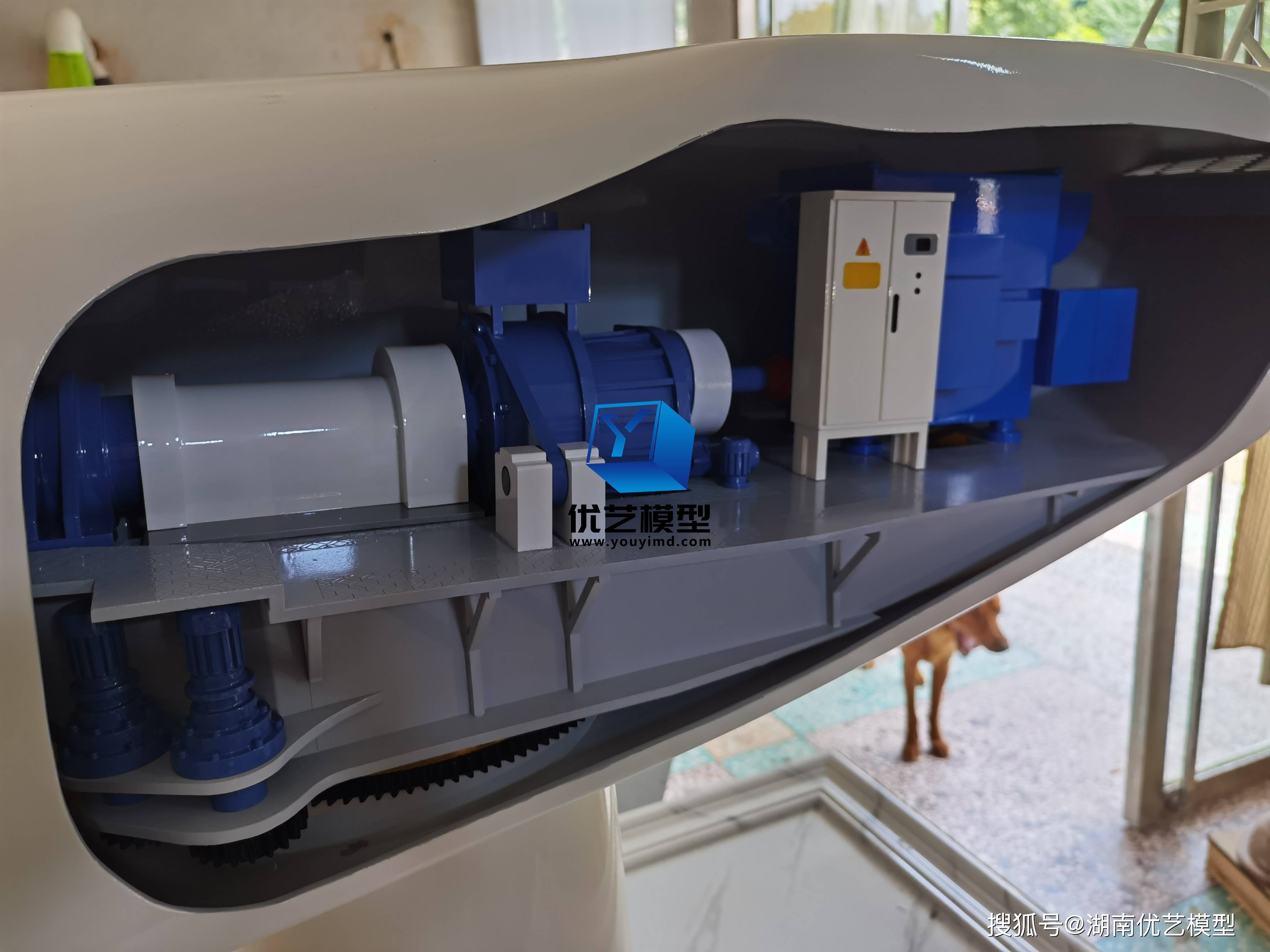 5风力发电机剖面仿真模型