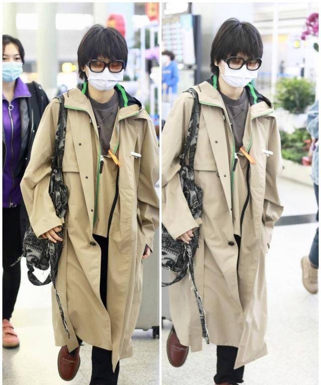 服装|周笔畅私底下真接地气，头发随便抓一抓就出门，素颜出镜也不在乎