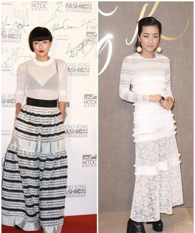 材质|陈奕迅的妻子真挺不一般的，肤色不白还要穿粉色，好在气质很高级