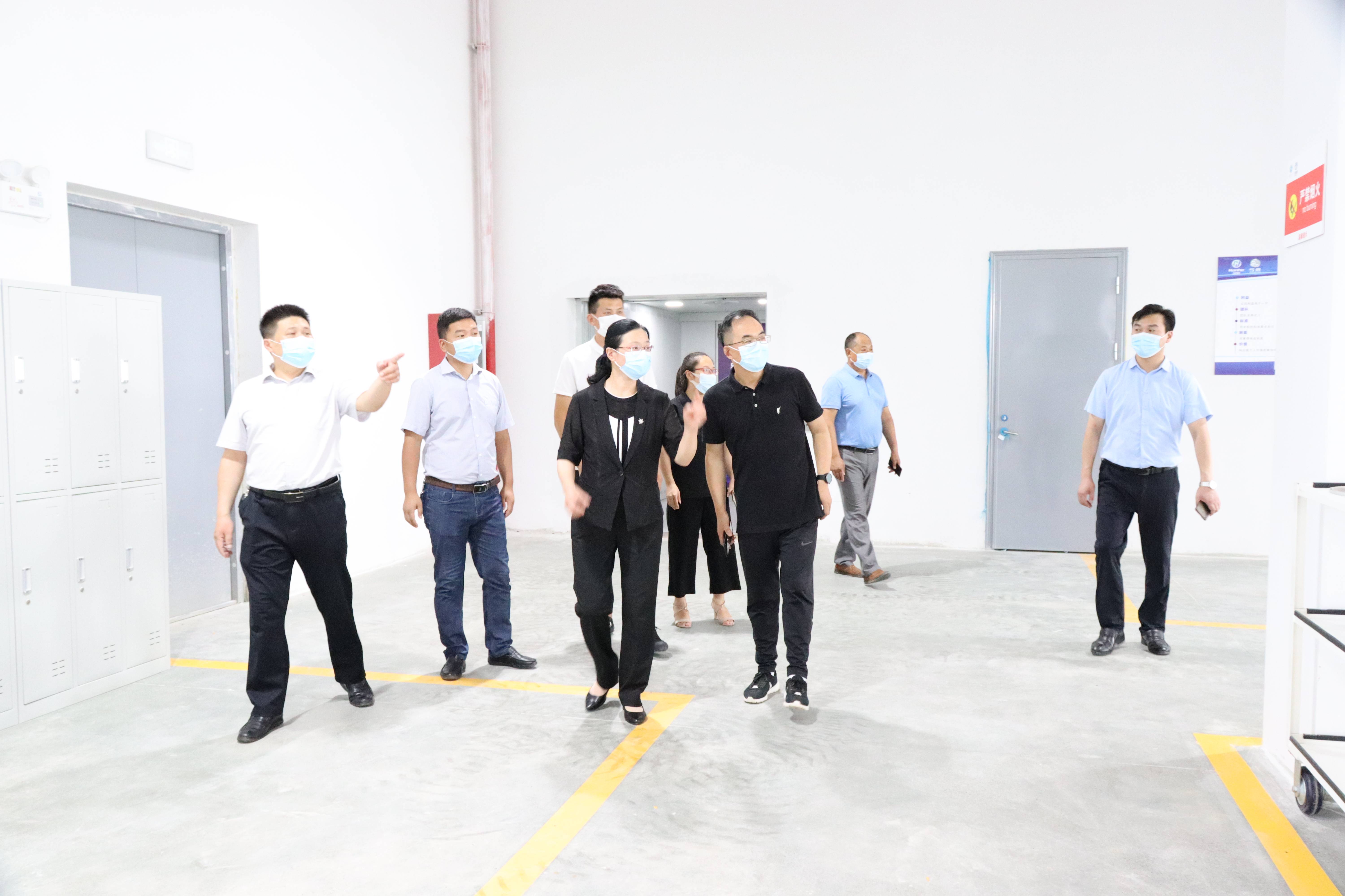 泗县县委常委,副县长朱德华到泗县汉和调研疫情防控及高效秸秆饲料打