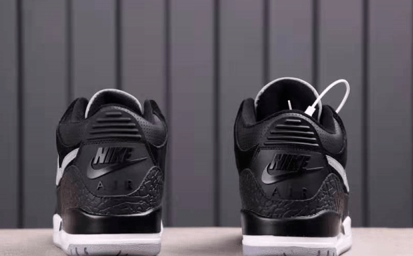 方面|?乔3手稿开箱评测 AJ3黑水泥休闲篮球鞋 Air Jordan 3 Tinker Black Cement