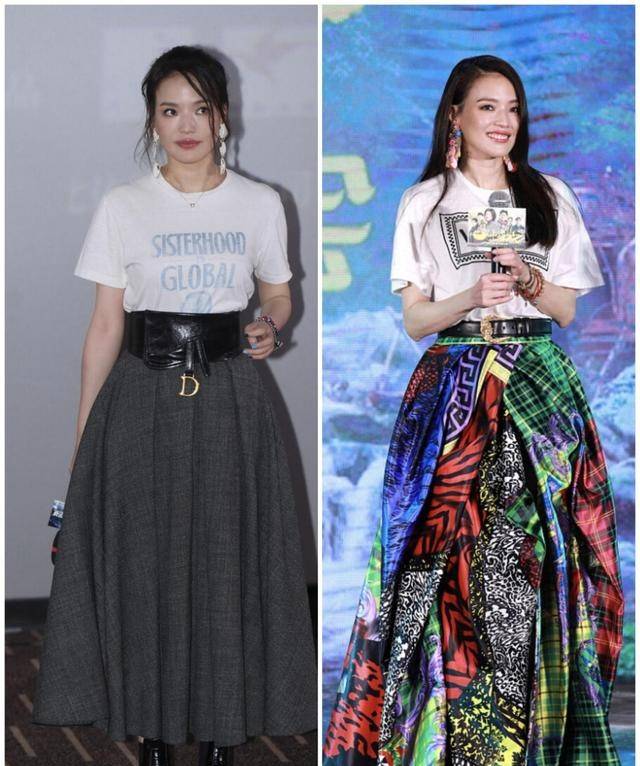 服装|舒淇真是仗着自己气质好,穿得花里胡哨还配红丝袜,也就她能驾驭