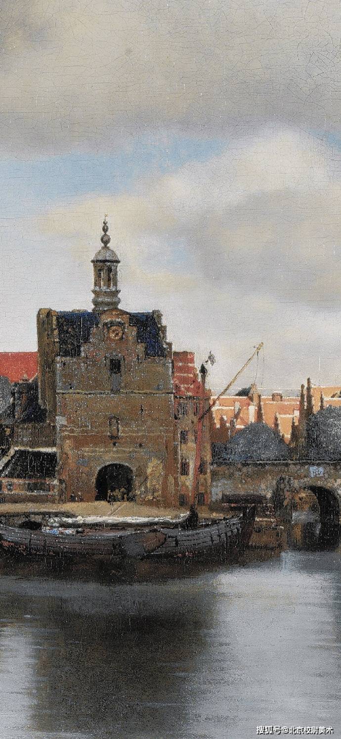 代尔夫特的风景维米尔