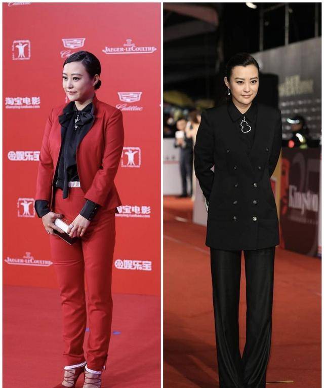 场合|郝蕾这身材真占便宜，虽然肉肉的但并不胖，紧身造型也看不出赘肉