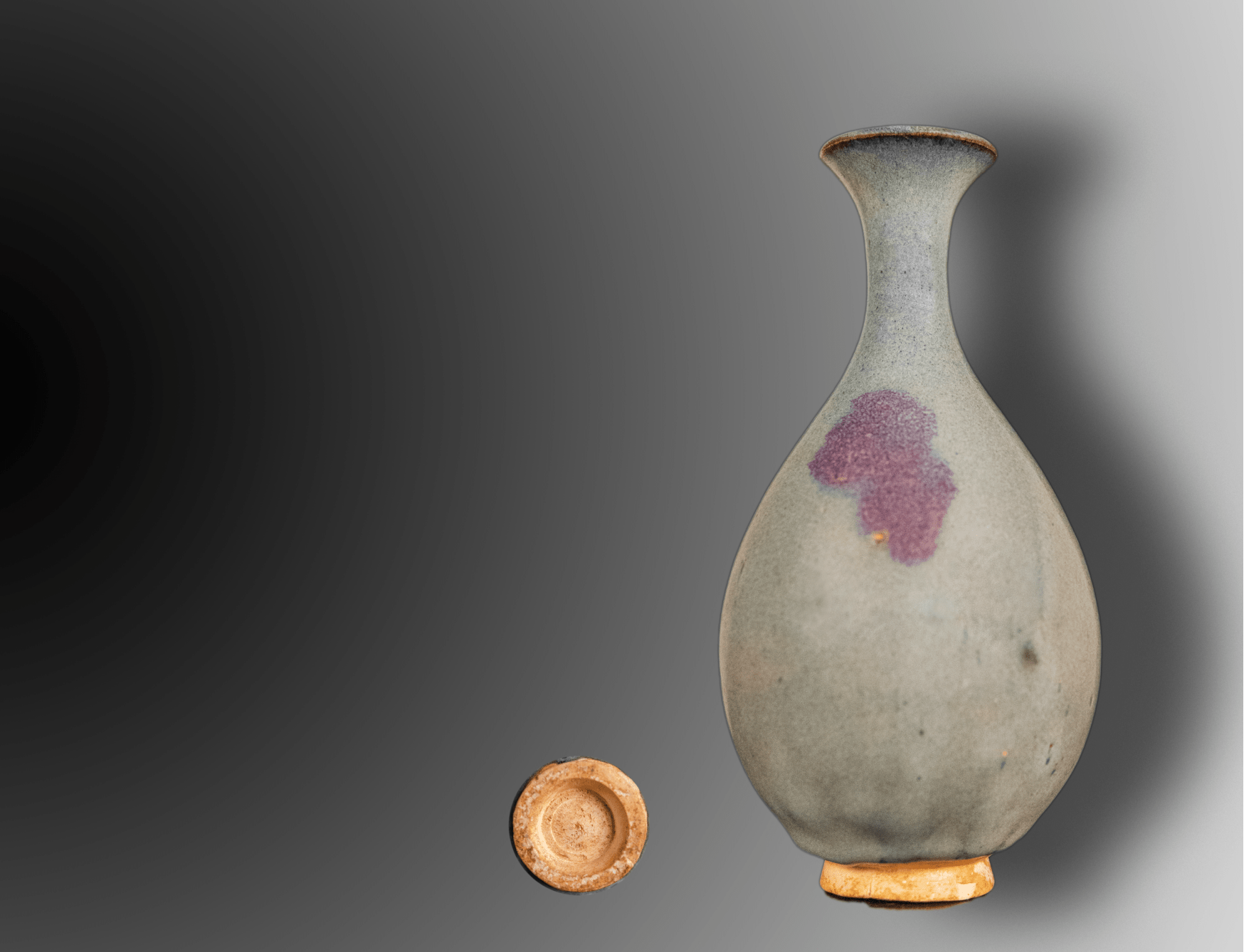 元.钧窑玉壶春瓶_搜狐网