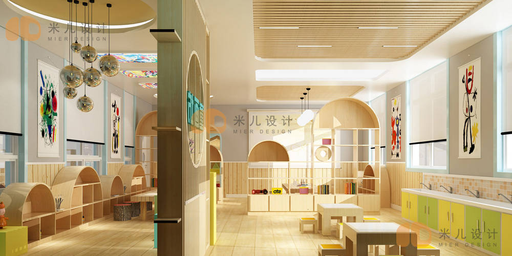 进行|幼儿园装修设计--怎样布置宝宝喜欢的教室