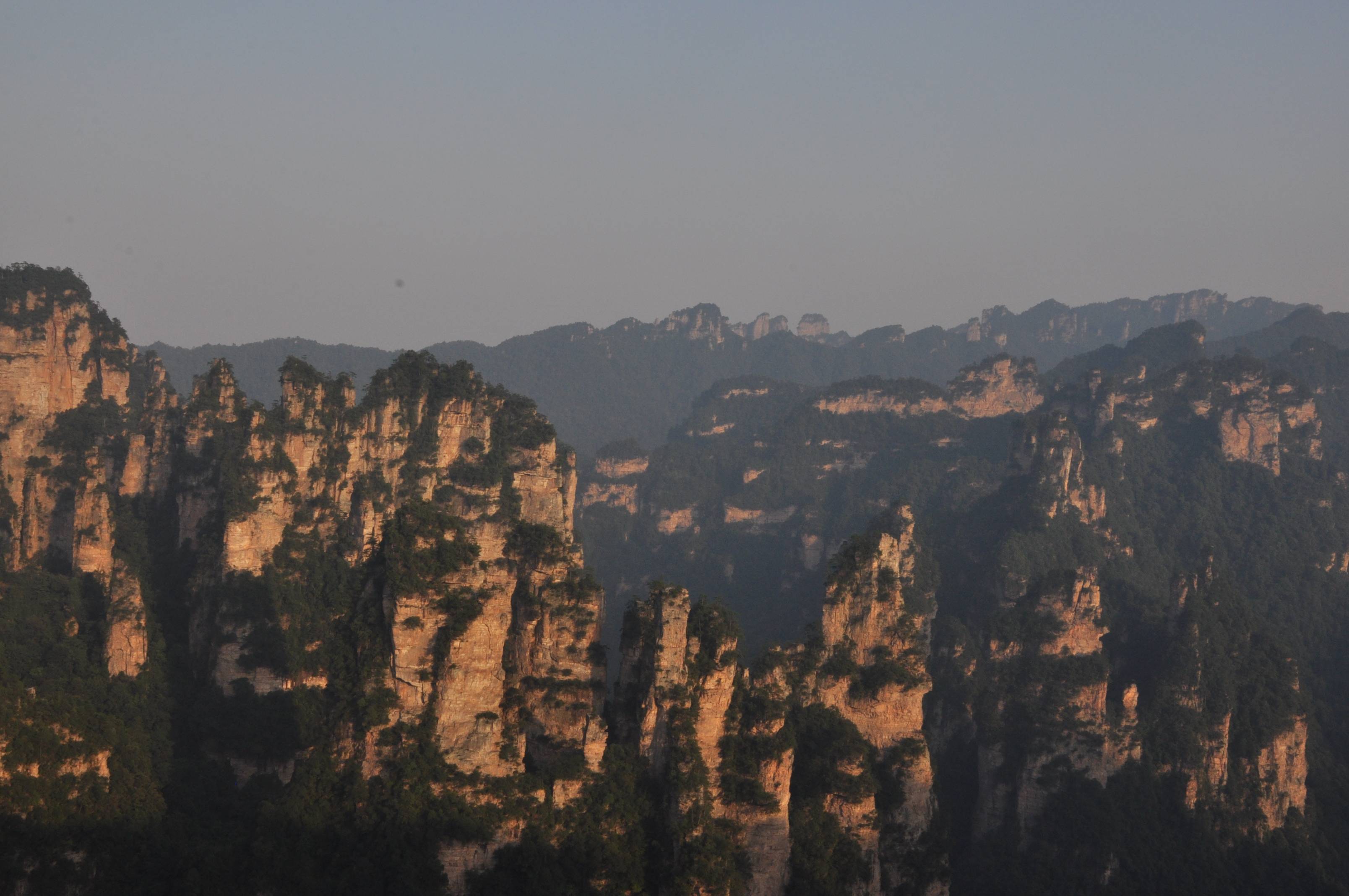 原创云游张家界疫后再相见武陵源美景之二悬浮仙山袁家界