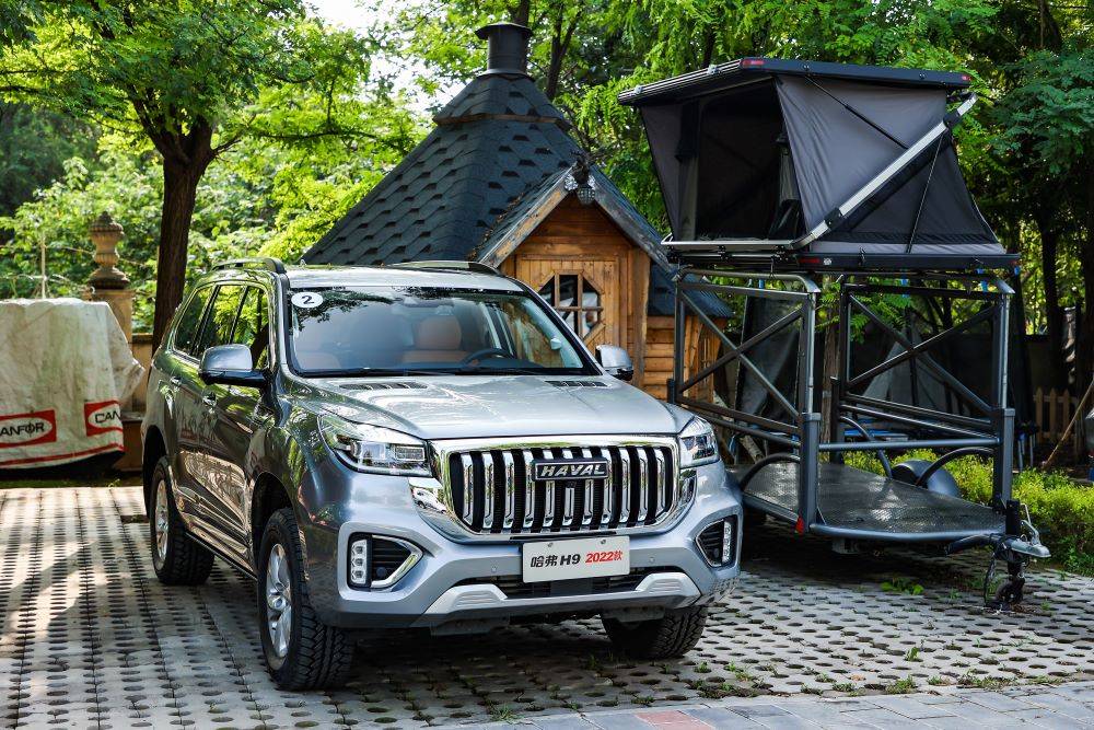 e汽车趣世界野好玩哈弗h92022款全国媒体情景试驾会开营