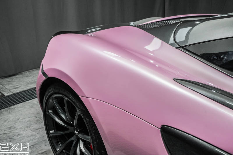 厦门尊享会迈凯伦570s贴改色膜案例分享