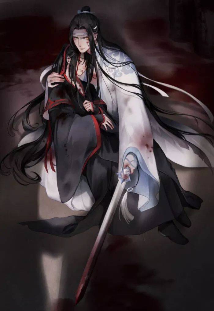 魔道祖师伤感图片图片