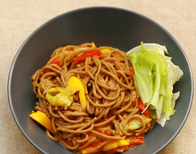 加入适量|减脂食谱——咖喱芥麦面