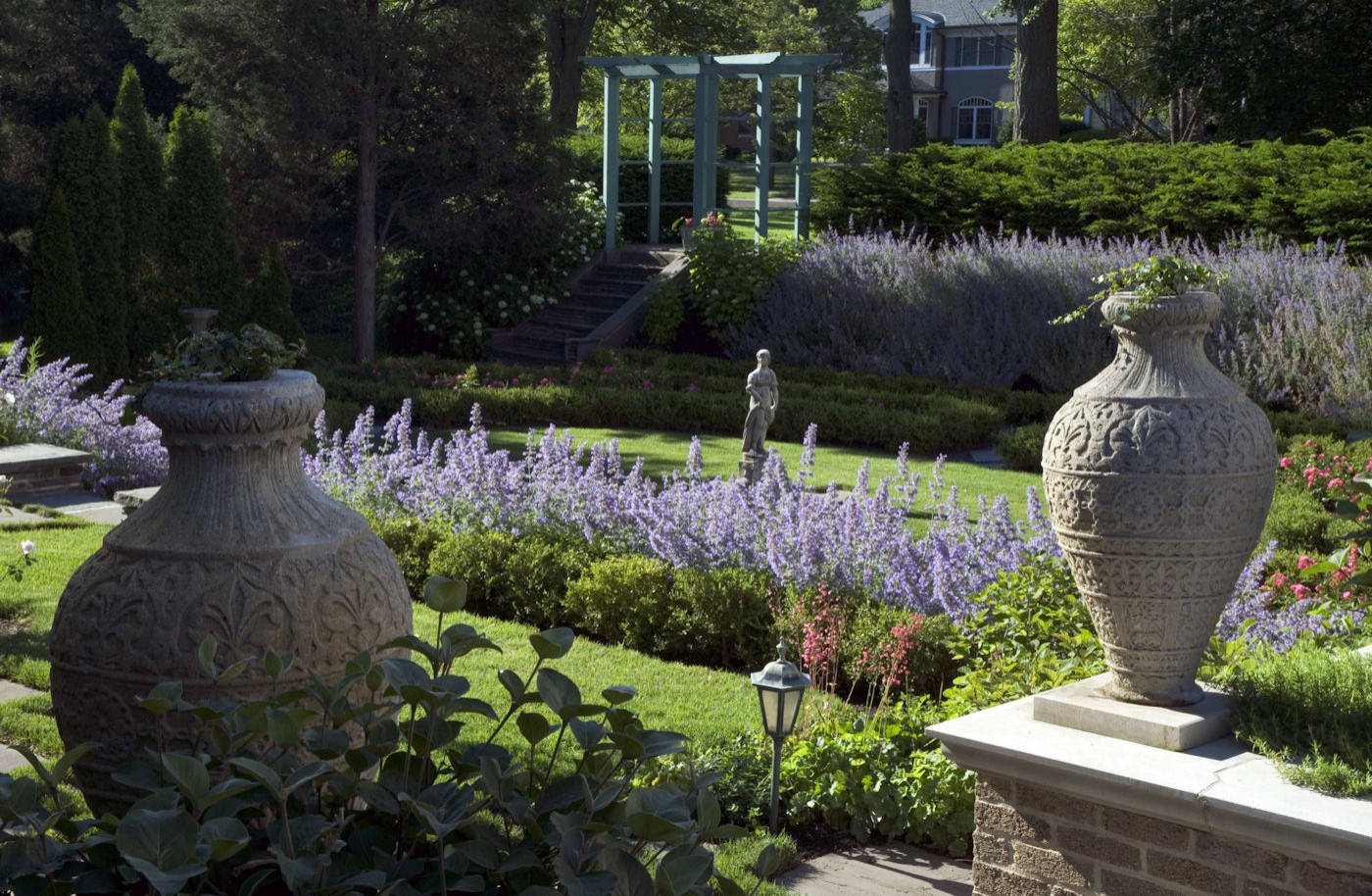 古典规则式庭院,自然与居住的诗意交响