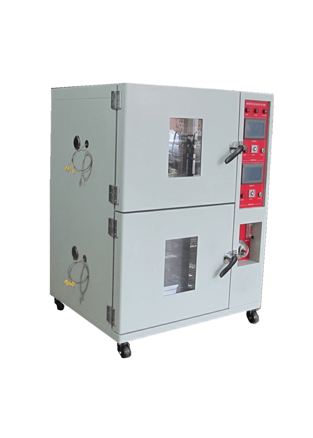 双层真空充氮烤箱hewd500两箱充氮真空烘箱