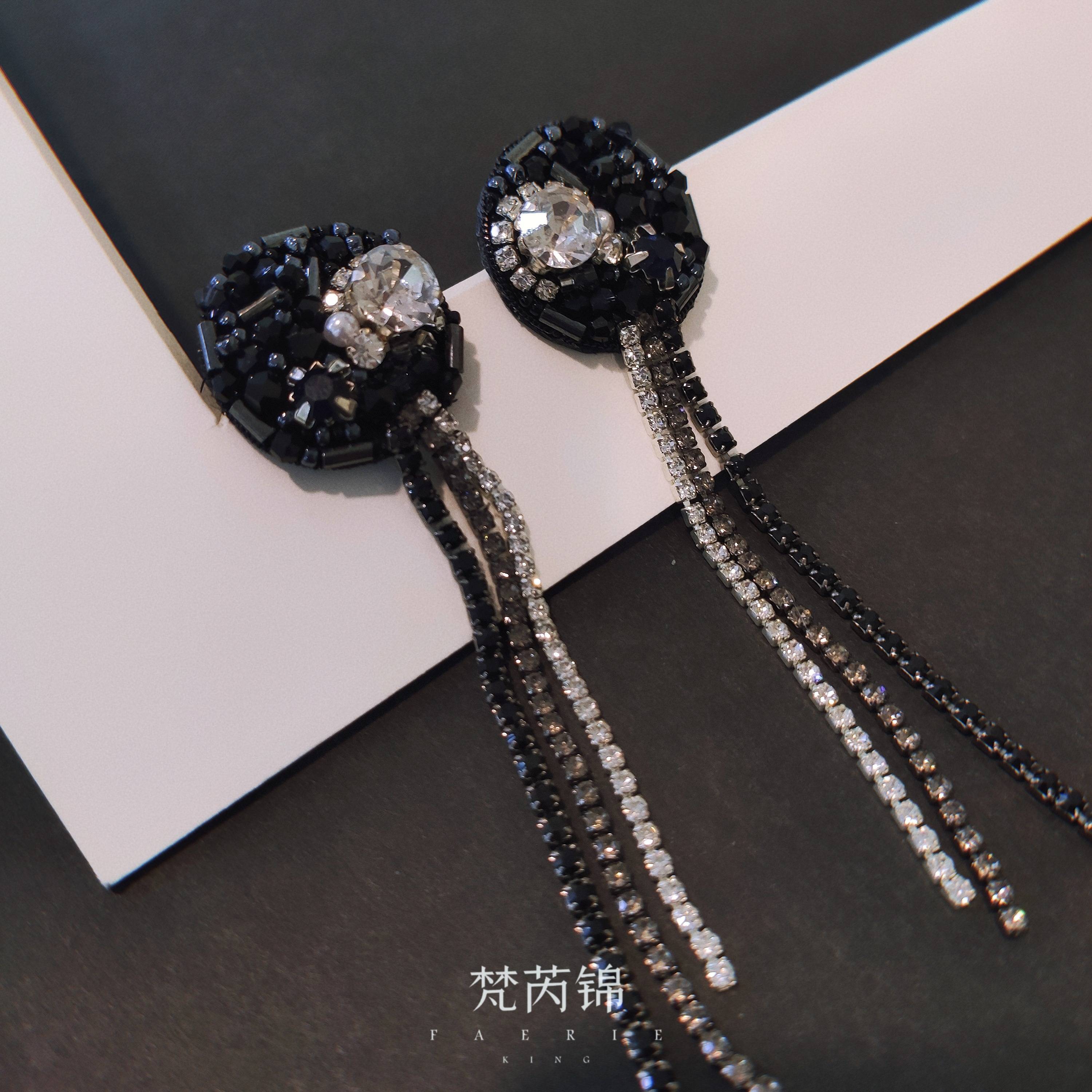 蝴蝶|法式刺绣梵芮锦刺绣手工刺绣胸针分享