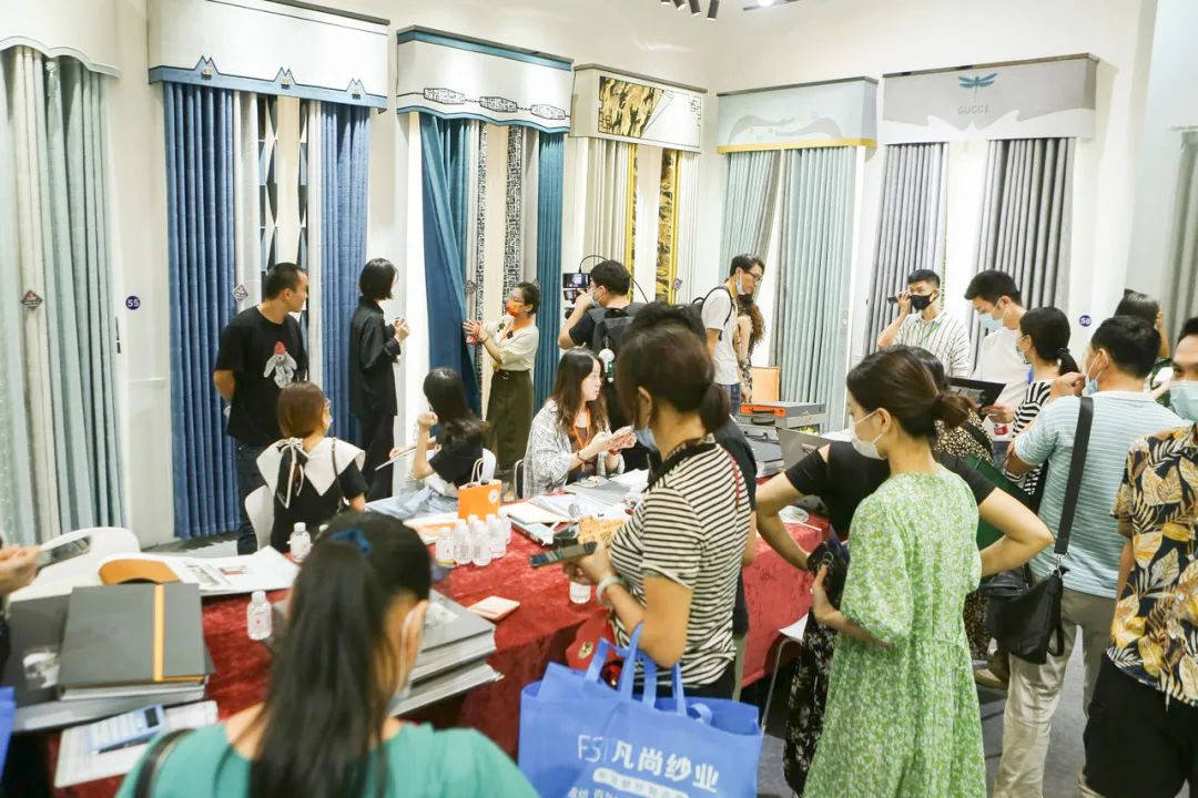 帘媒筑链,2021第九届绍兴柯桥中国轻纺城窗帘布艺墙布展举行