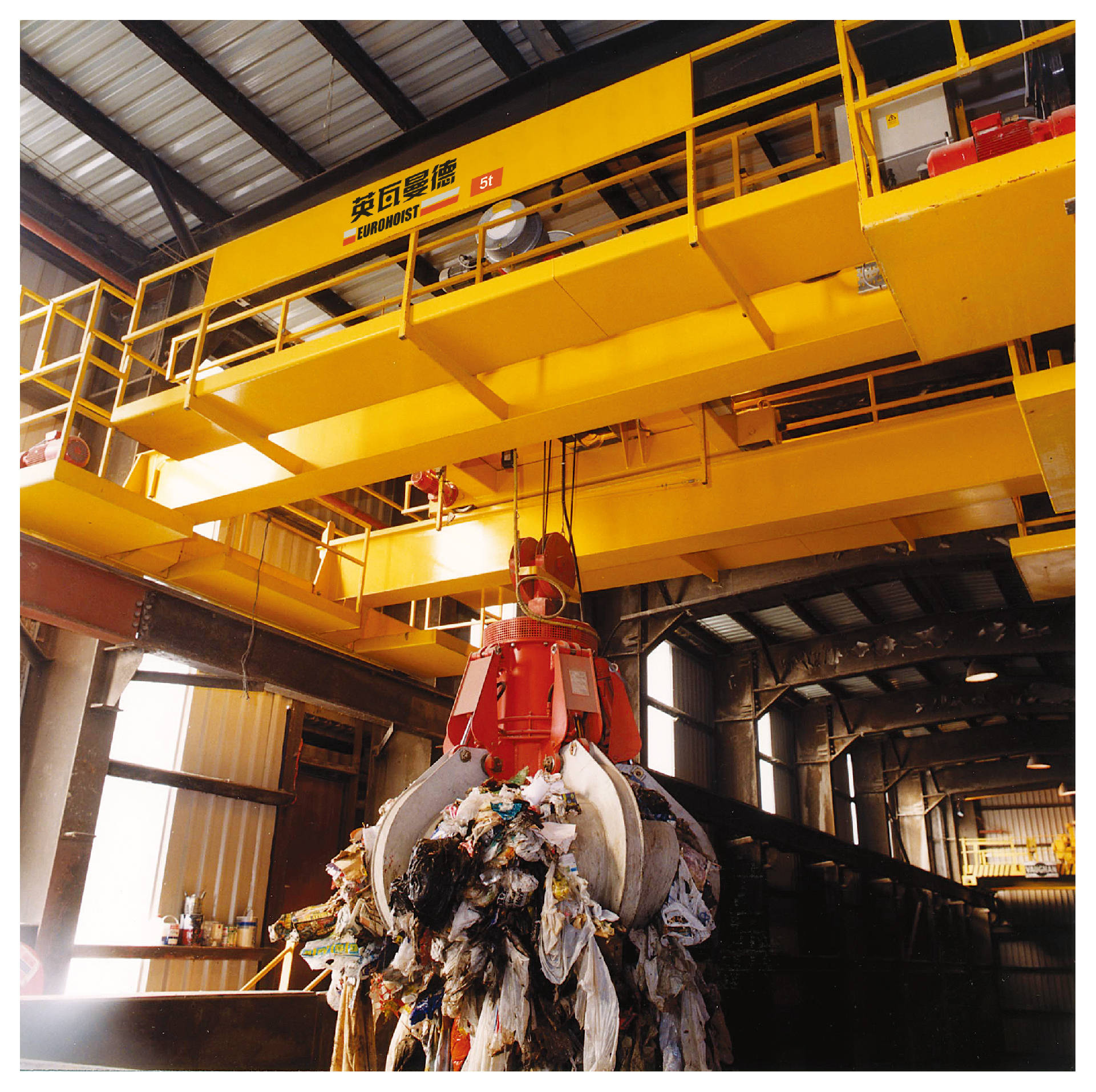 英瓦曼德垃圾焚烧起重机厂家