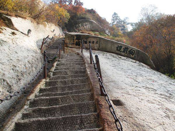 长空|华山的主要景点