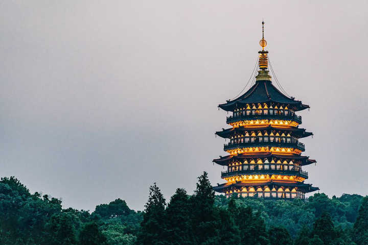 古塔|雷峰夕照 （西湖十景之一）